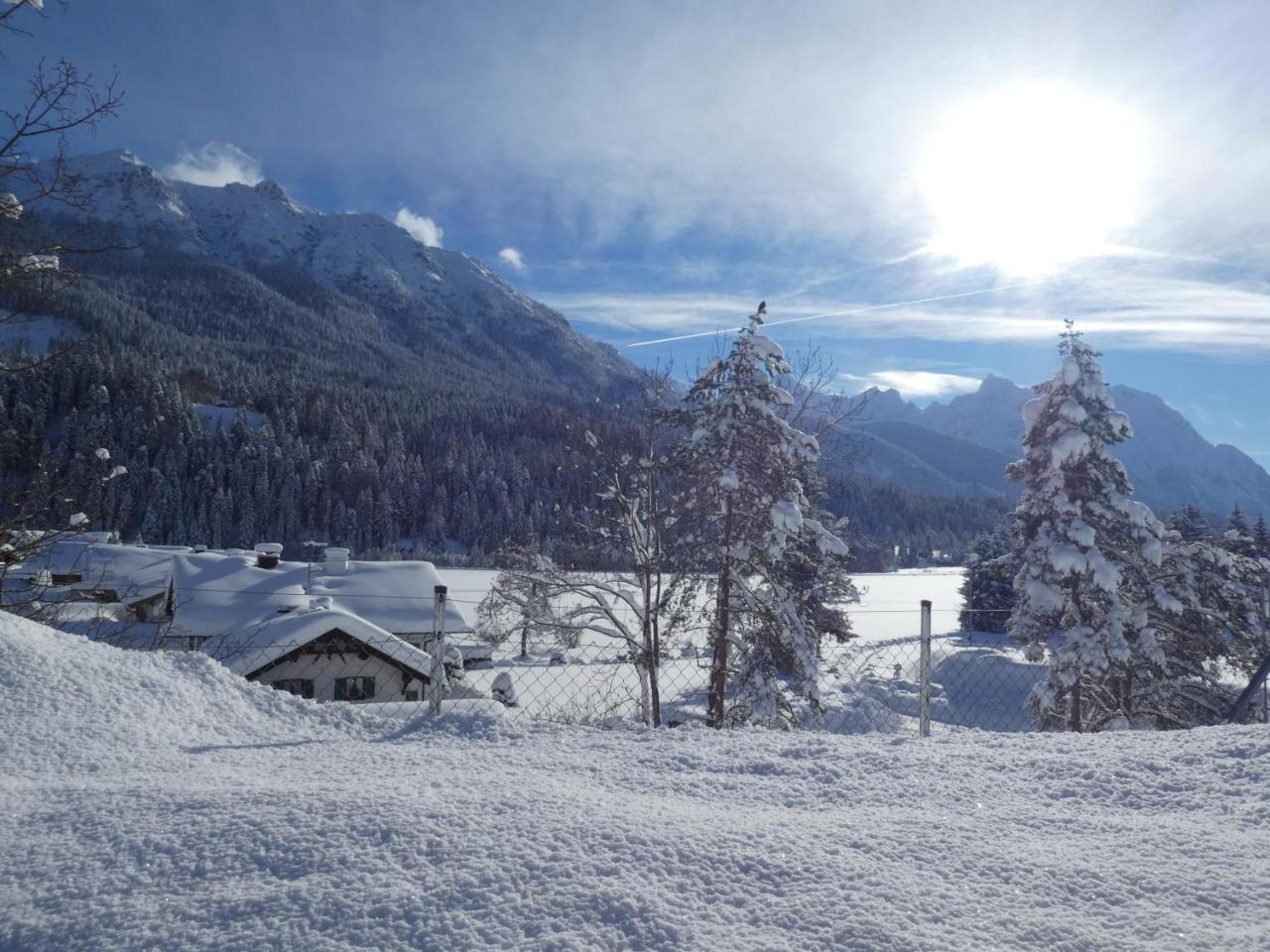 Apartmán Haus Abendsonne Familie Druxes Krün Exteriér fotografie